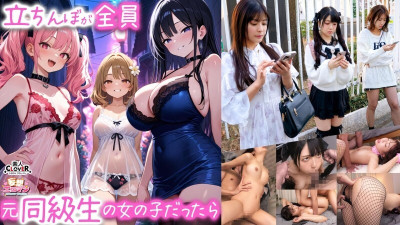 STCVS-029 [What if all the streetwalkers were former classmates?] 1. The class's busty beauty Madonna Nitori 2. The class's fair-skinned, soft-assed idol Mashiro 3. The most slutty, masochistic gal in the grade Mina
